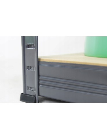 Helios Premium - Regał metalowy regał magazynowy garażowy HELIOS premium 196x035x35 6 półek - product 5