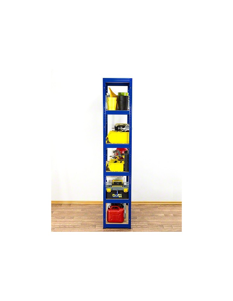 Regały - Regał Helios 213x100x35 cm 6 półek/175kg Biało-Biały - product b2b.wamar.biz 10