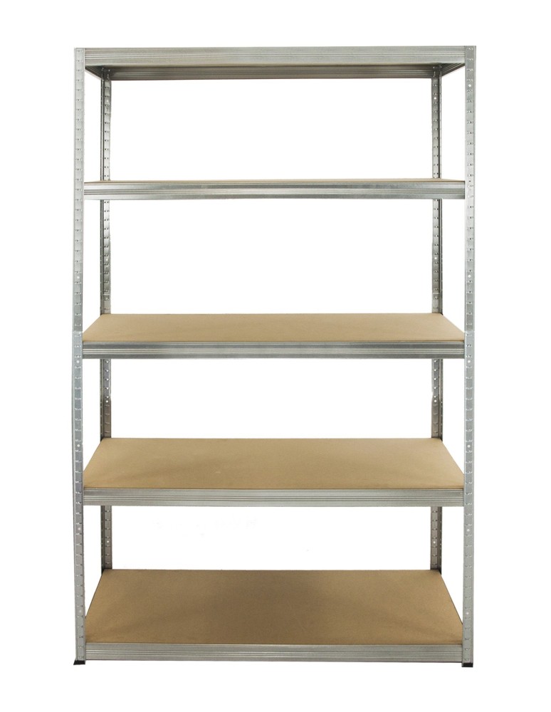 Magazynowe regały metalowe - Regał Helios 196x110x50 cm 5 półek/275kg Ocynkowany - product b2b.wamar.biz 1