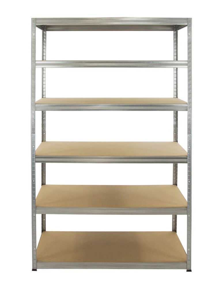 Magazynowe regały metalowe - Regał Helios 196x110x60 cm 6 półek/275kg Ocynkowany - product b2b.wamar.biz 1