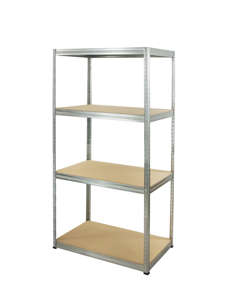 Regały Magazynowe - Regał Helios 180x90x60 cm 4 półki/175kg Ocynkowany - product b2b.wamar.biz 2