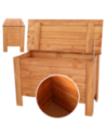 Skrzynia sosnowa z wiekiem kufer B13L 52x80x40 Olcha