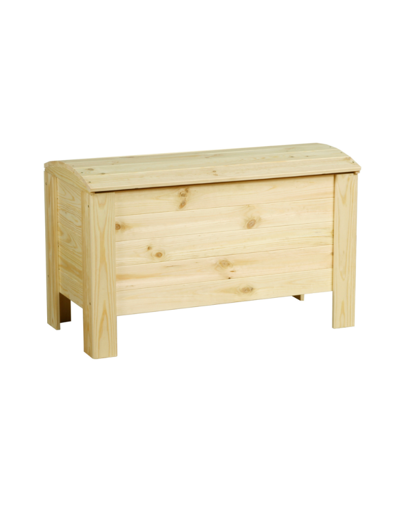 Regały - Skrzynia sosnowa z wiekiem kufer B16L 52x77x40 Naturalna - product b2b.wamar.biz 1