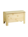 Skrzynia sosnowa z wiekiem kufer B16L 52x77x40 Naturalna