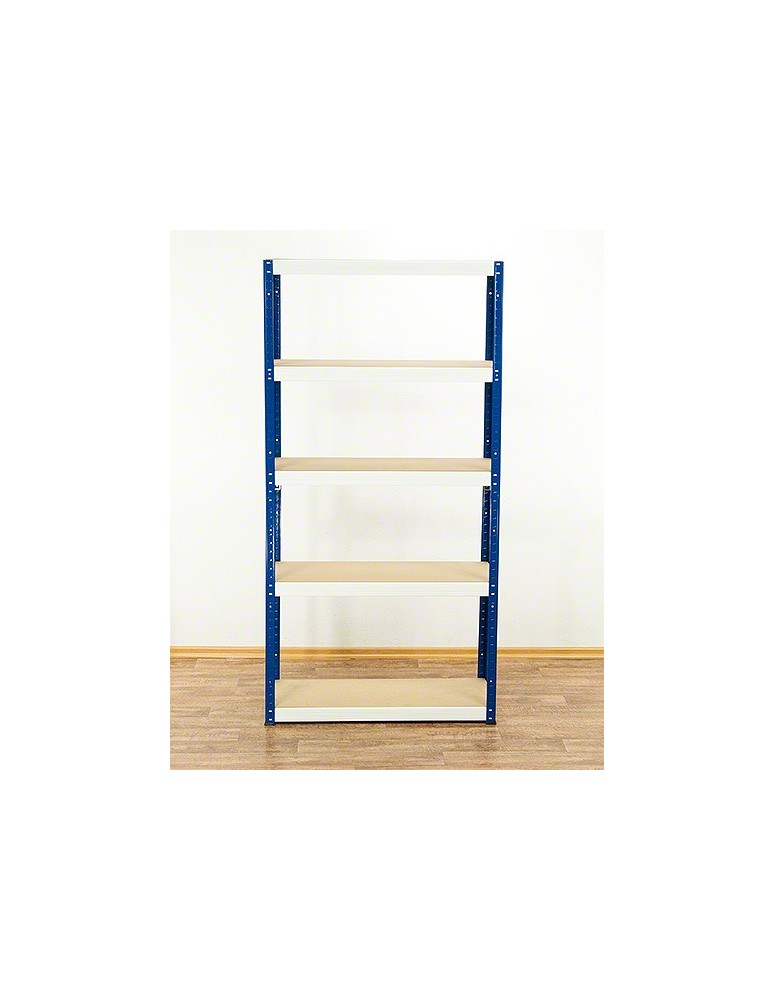 Regały - Regał Helios 180x120x50 cm 5 półek/350kg Biało-Biały - product b2b.wamar.biz 6