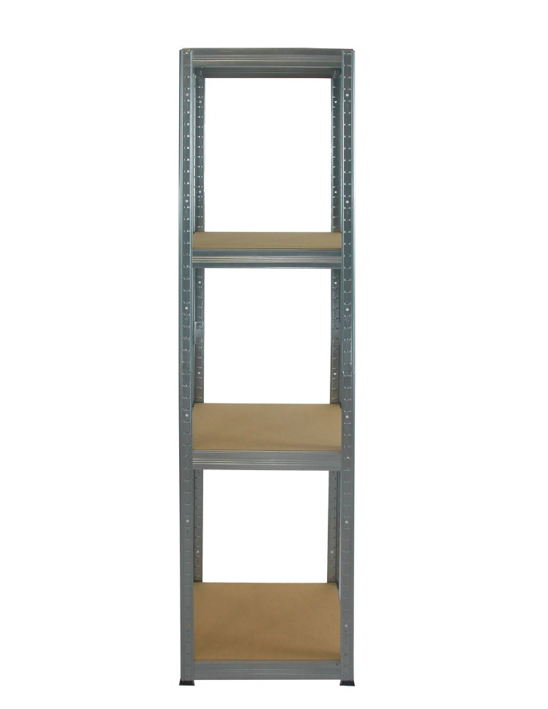 Magazynowe regały metalowe - Regał Helios 180x40x40 cm 4 półki/175kg Ocynkowany - produkt b2b.wamar.biz 1