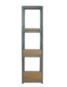 Regał Helios 180x40x40 cm 4 półki/175kg Ocynkowany