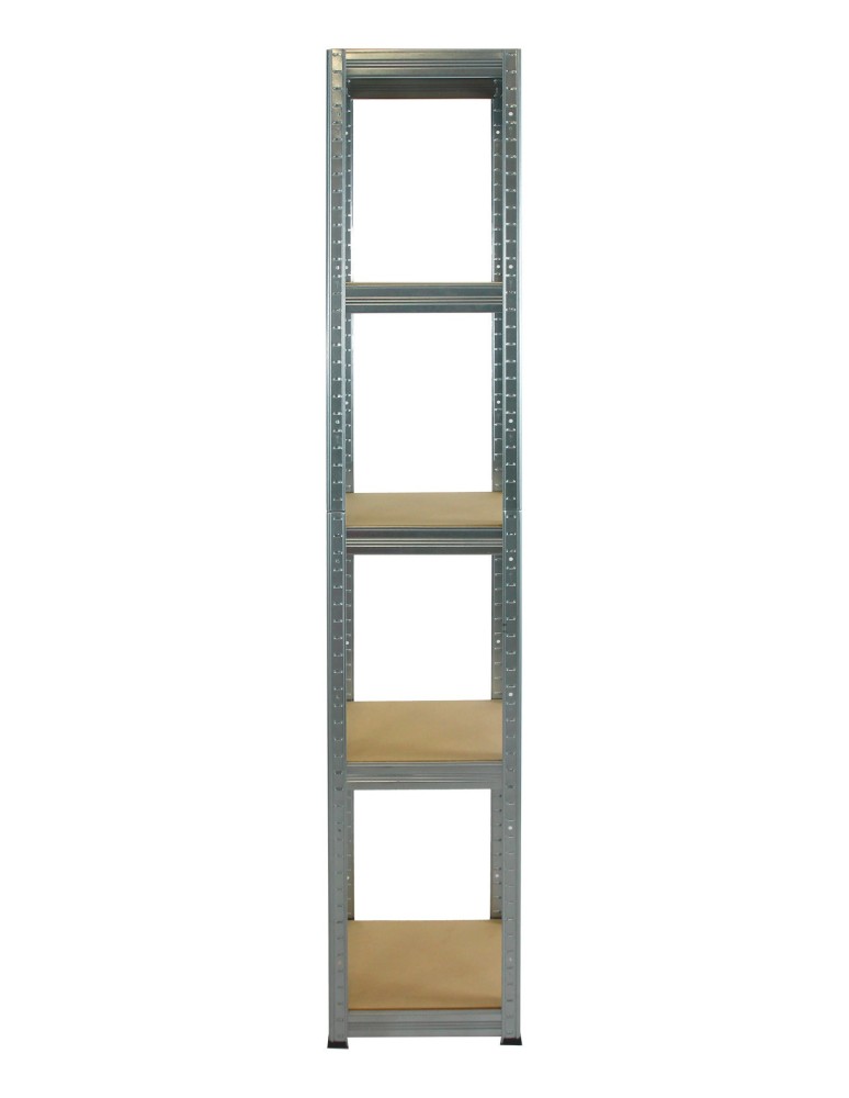 Magazynowe regały metalowe - Regał Helios 196x30x30 cm 5 półek/175kg Ocynkowany - product b2b.wamar.biz 1