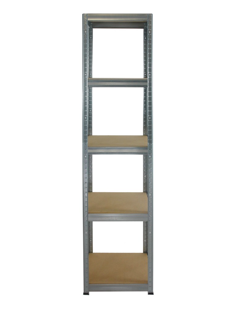 Magazynowe regały metalowe - Regał Helios 196x40x40 cm 5 półek/175kg Ocynkowany - produkt b2b.wamar.biz 1
