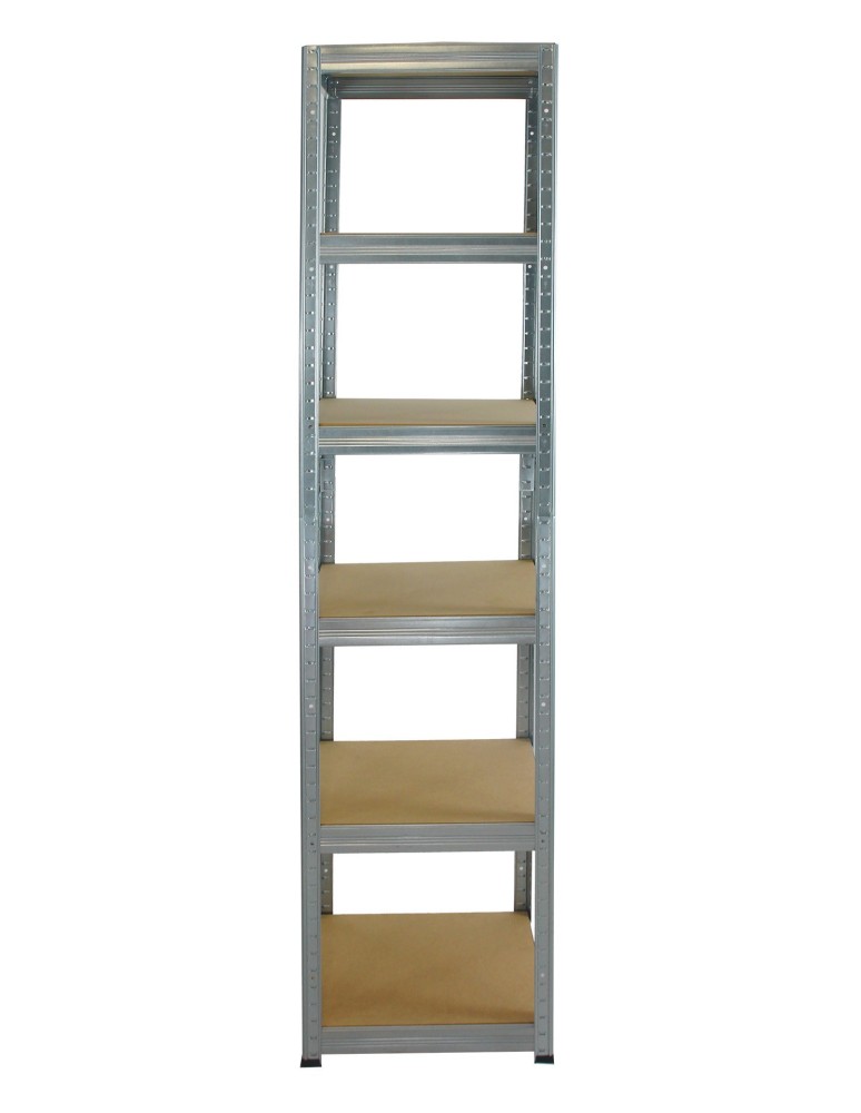 Magazynowe regały metalowe - Regał Helios 196x45x45 cm 6 półek/175kg Ocynkowany - product b2b.wamar.biz 1