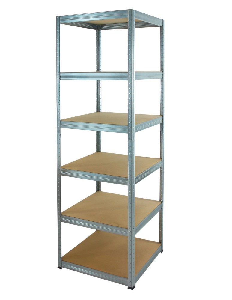 Magazynowe regały metalowe - Regał Helios 196x60x60 cm 6 półek/175kg Ocynkowany - product b2b.wamar.biz 1