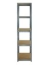 Regał Helios 213x45x45 cm 5 półek/175kg Ocynkowany