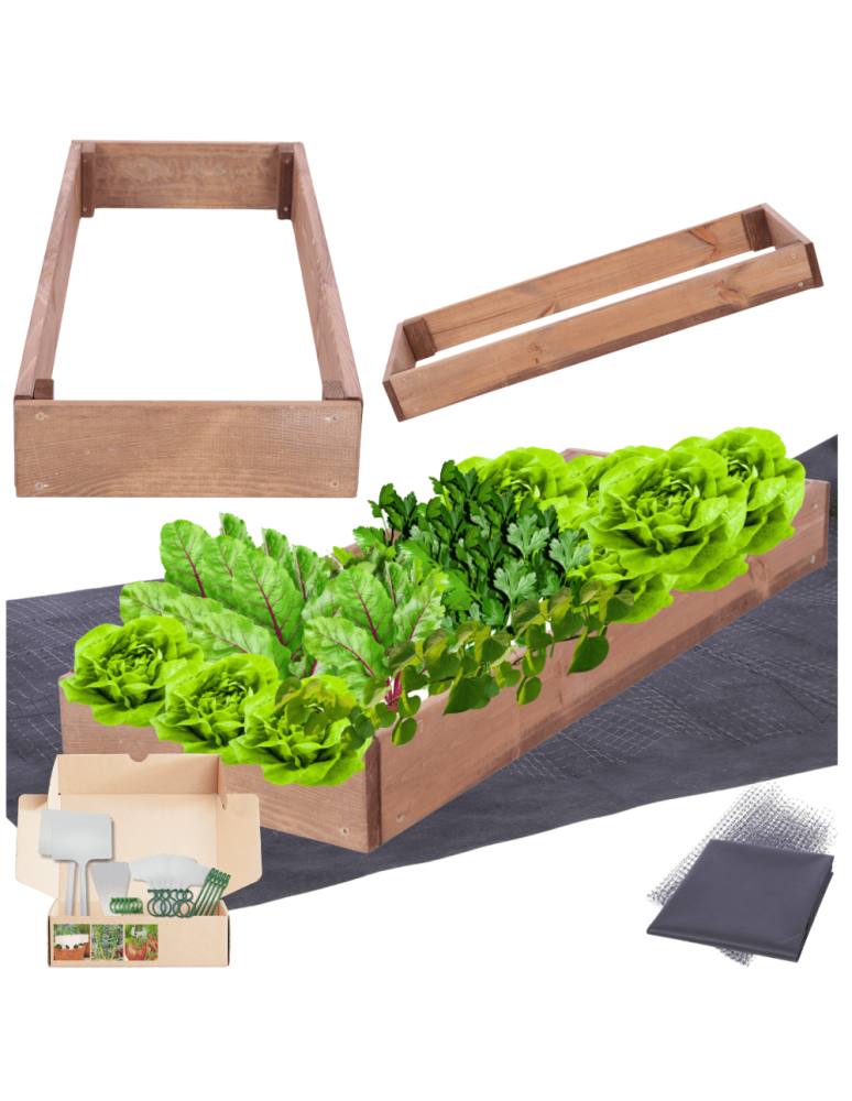 Grządki kaskadowe - Skrzynia na warzywa regulowana skrzynie na warzywniak donice 9x30x90 - product b2b.wamar.biz 1
