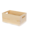 Drewniana Skrzynka S-05 / 13,5x30x20 cm - Naturalna