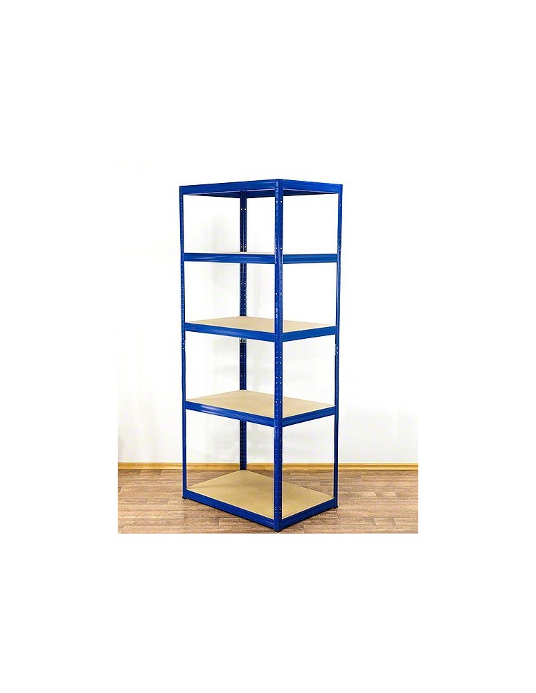 Regały - Regał Helios 213x90x45 cm 5 półek/175kg Niebiesko-Pomarańczowy - product b2b.wamar.biz 8